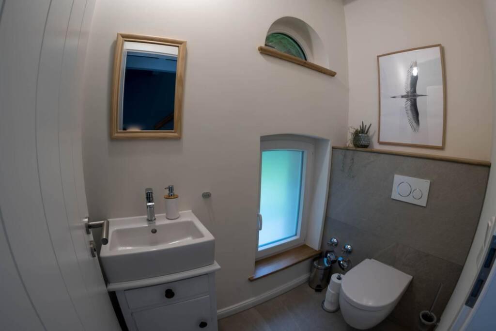 Zum Heuerling Ferienwohung Im Alten Stall Mit Sauna Versmold Extérieur photo