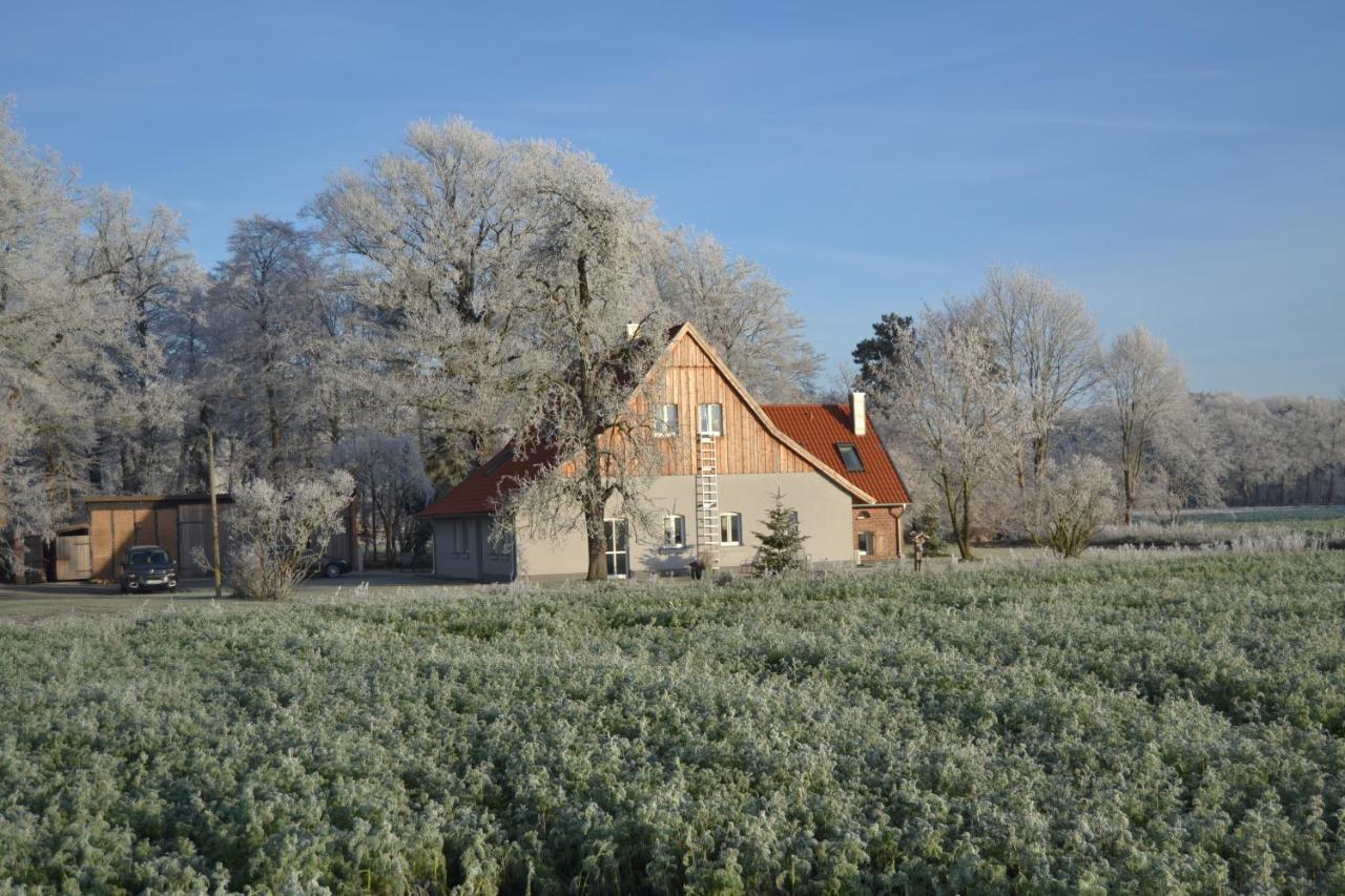 Zum Heuerling Ferienwohung Im Alten Stall Mit Sauna Versmold Extérieur photo