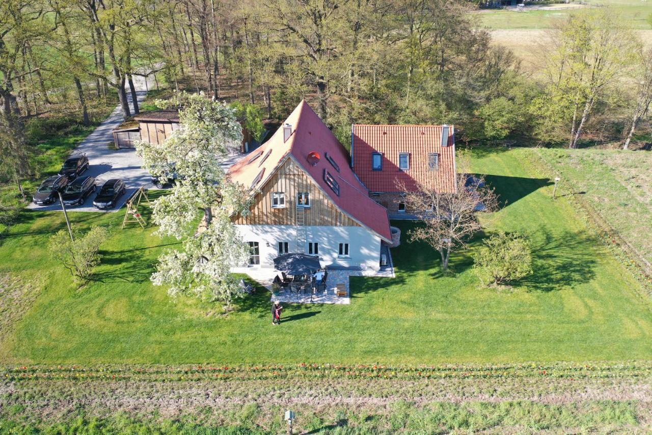 Zum Heuerling Ferienwohung Im Alten Stall Mit Sauna Versmold Extérieur photo